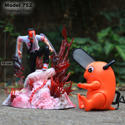 Action Figure Set - Model 752 : Chainsaw Man